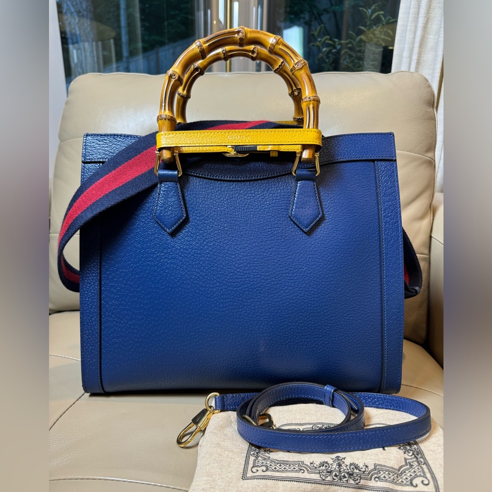 Sold ❌ GUCCI Diana Medium tote with Bamboo handles - Picture 3 of 13
